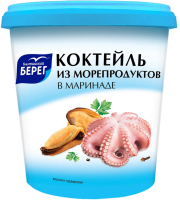 Коктейль из морепродуктов в маринаде 0,390 кг Балтийский берег ООО